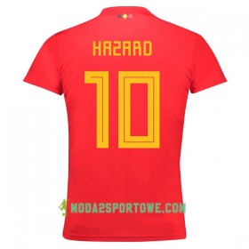 Koszulka Belgia Hazard 10 Damska Mistrzostwa Świata 2018 Domowe Stroje Piłkarskie